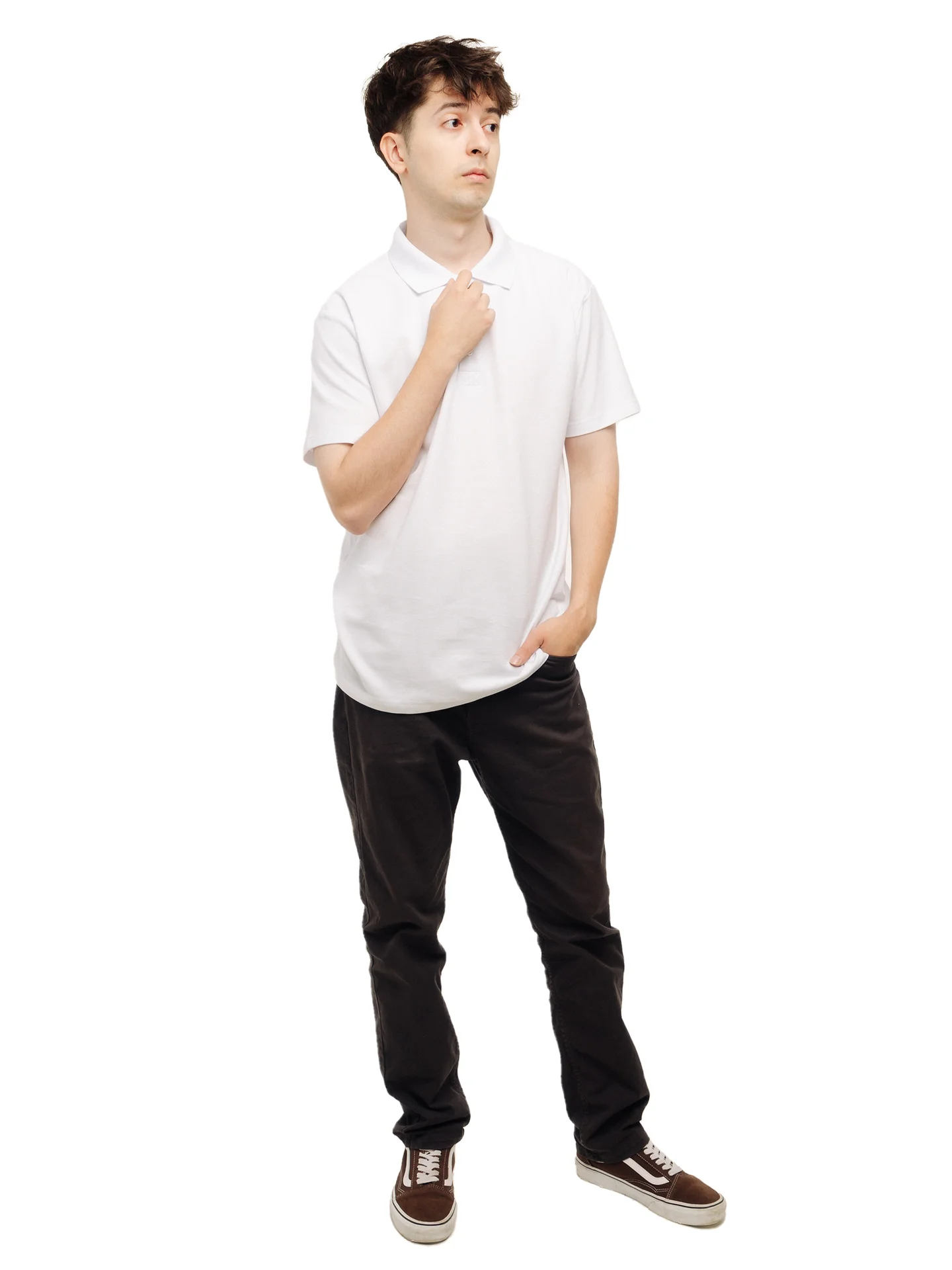 Рубашка-поло мужская BASIC SAIcolors, S-XXL - миниатюра 4