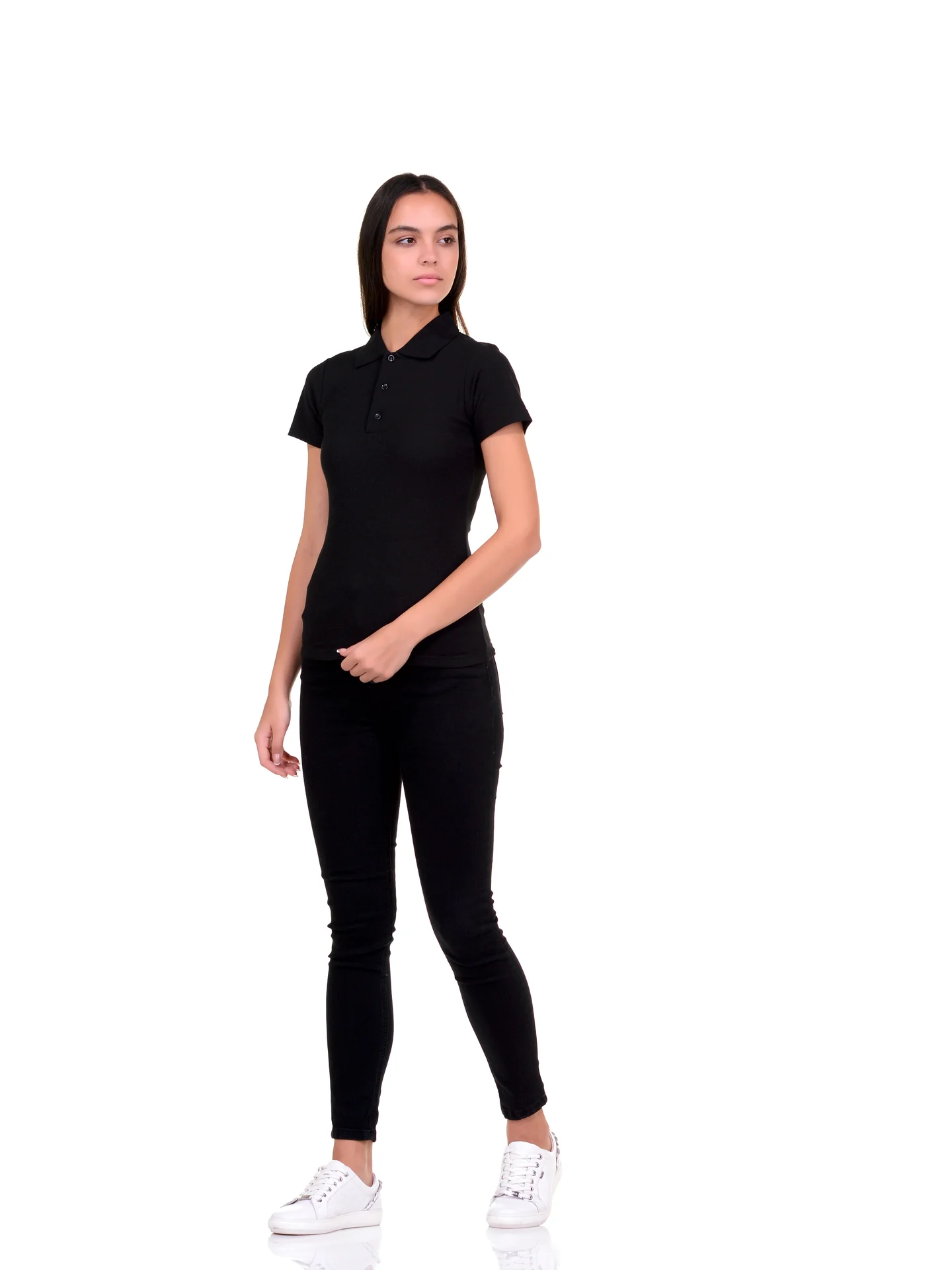 Поло женское BASIC, S-XXL - миниатюра 4