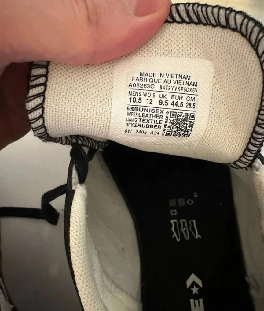 Кеды converse мужские 44,5 размера - изображение 1