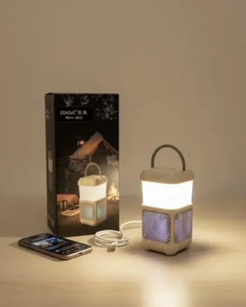 Кемпинговый фонарь+Bluetooth колонка RHM RM-20 2в1 - изображение 1