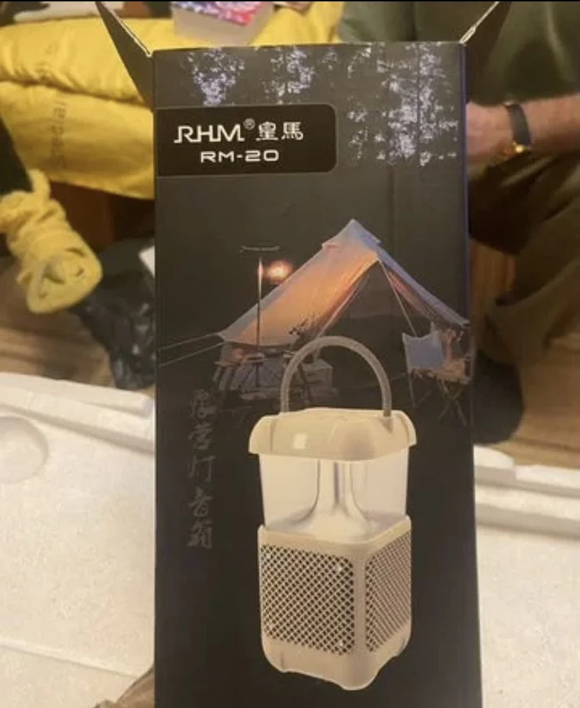 Кемпинговый фонарь+Bluetooth колонка RHM RM-20 2в1 - миниатюра 2
