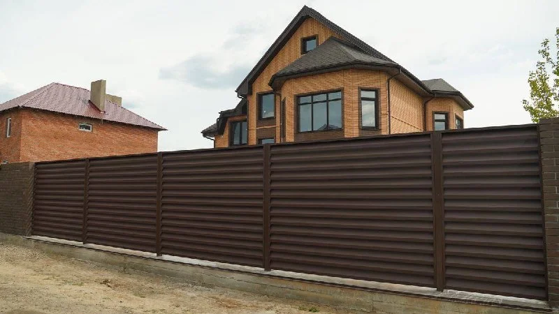 Забор жалюзи (ламели) под ключ от производителя