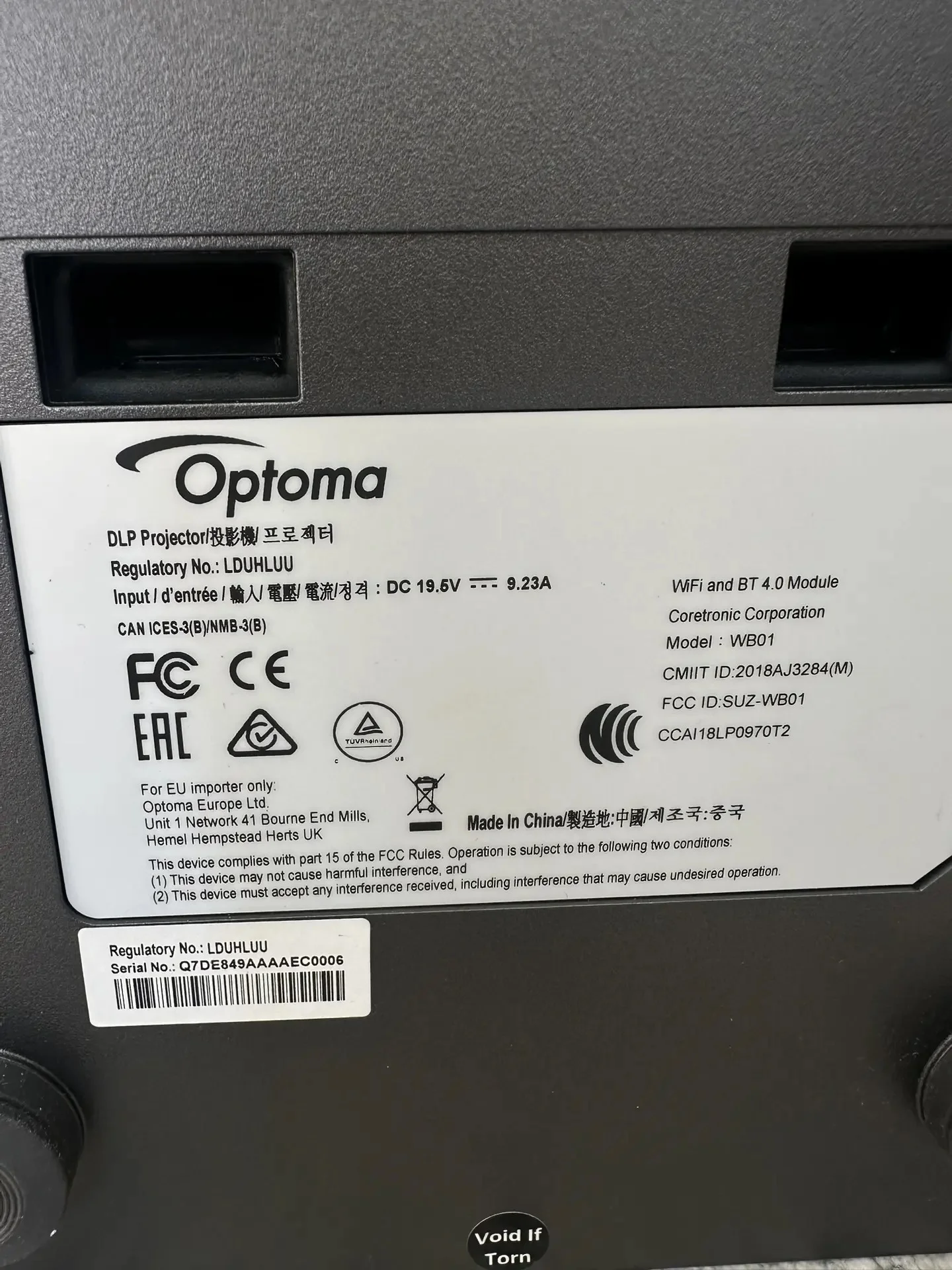 Продаю проектор OPTOMA + экран - миниатюра 3
