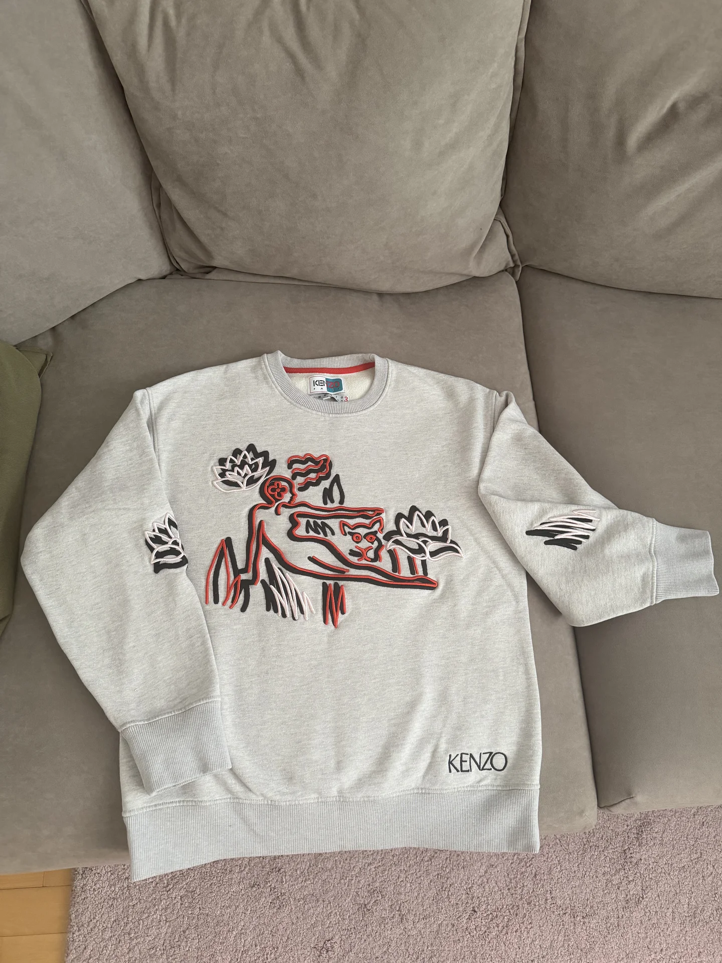 Kenzo свитшот оригинал - изображение 1