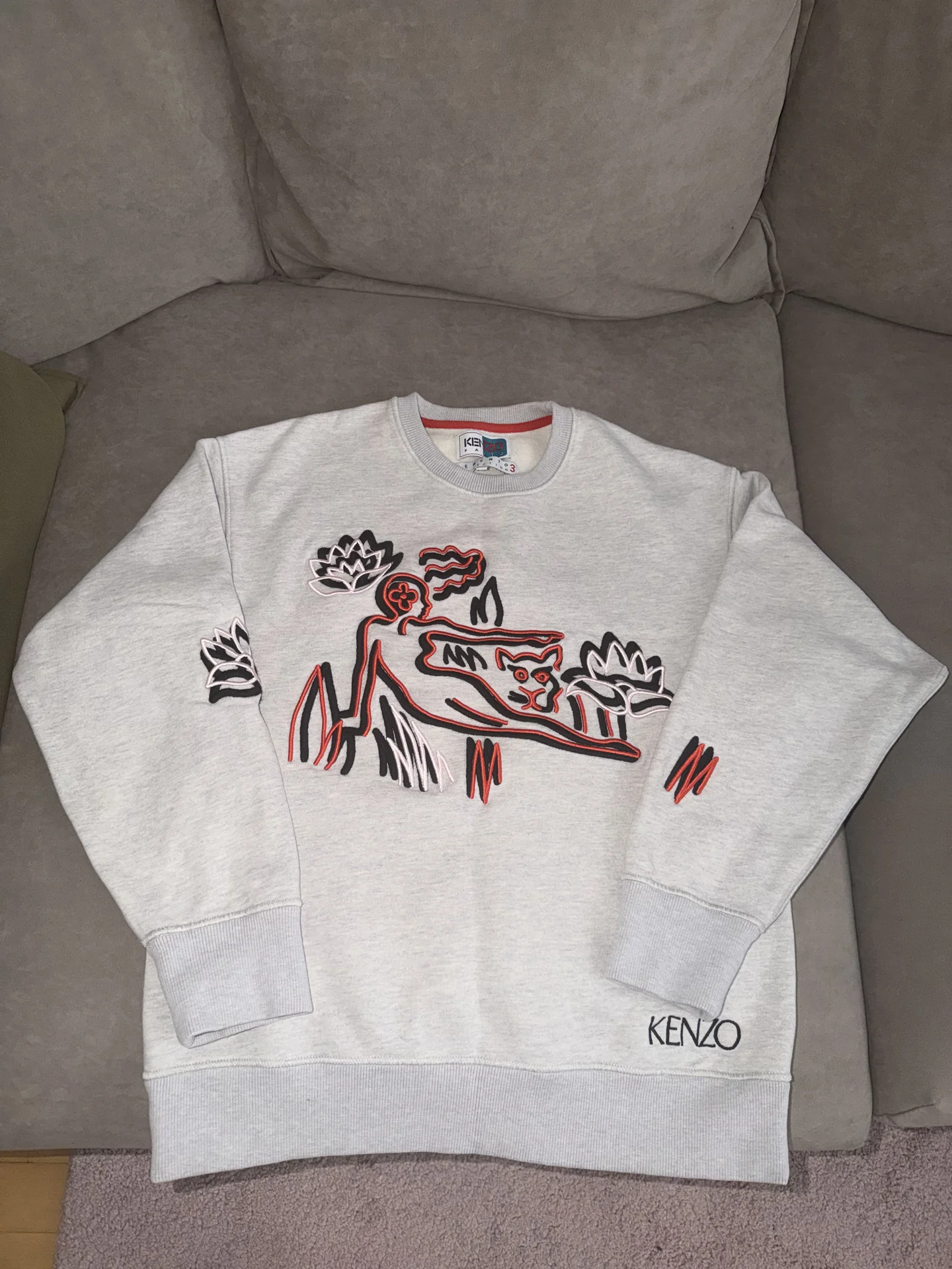 Kenzo свитшот оригинал - миниатюра 3