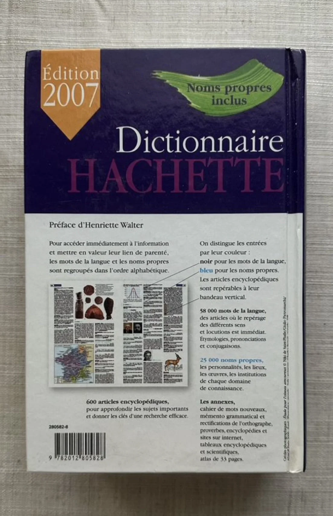 Словарь французского Dictionnaire hachette, 2006 - миниатюра 2