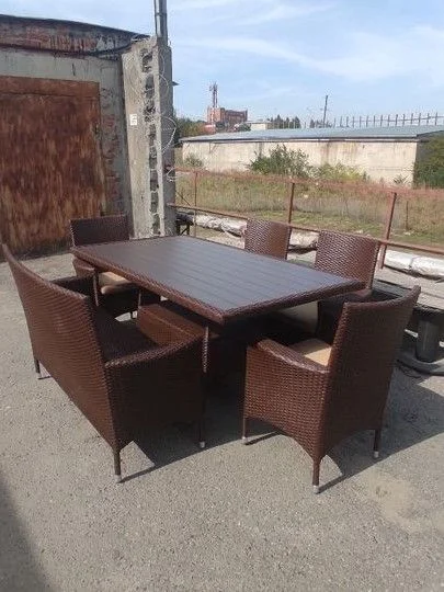 Комплект мебели из искусственного ротанга - миниатюра 3