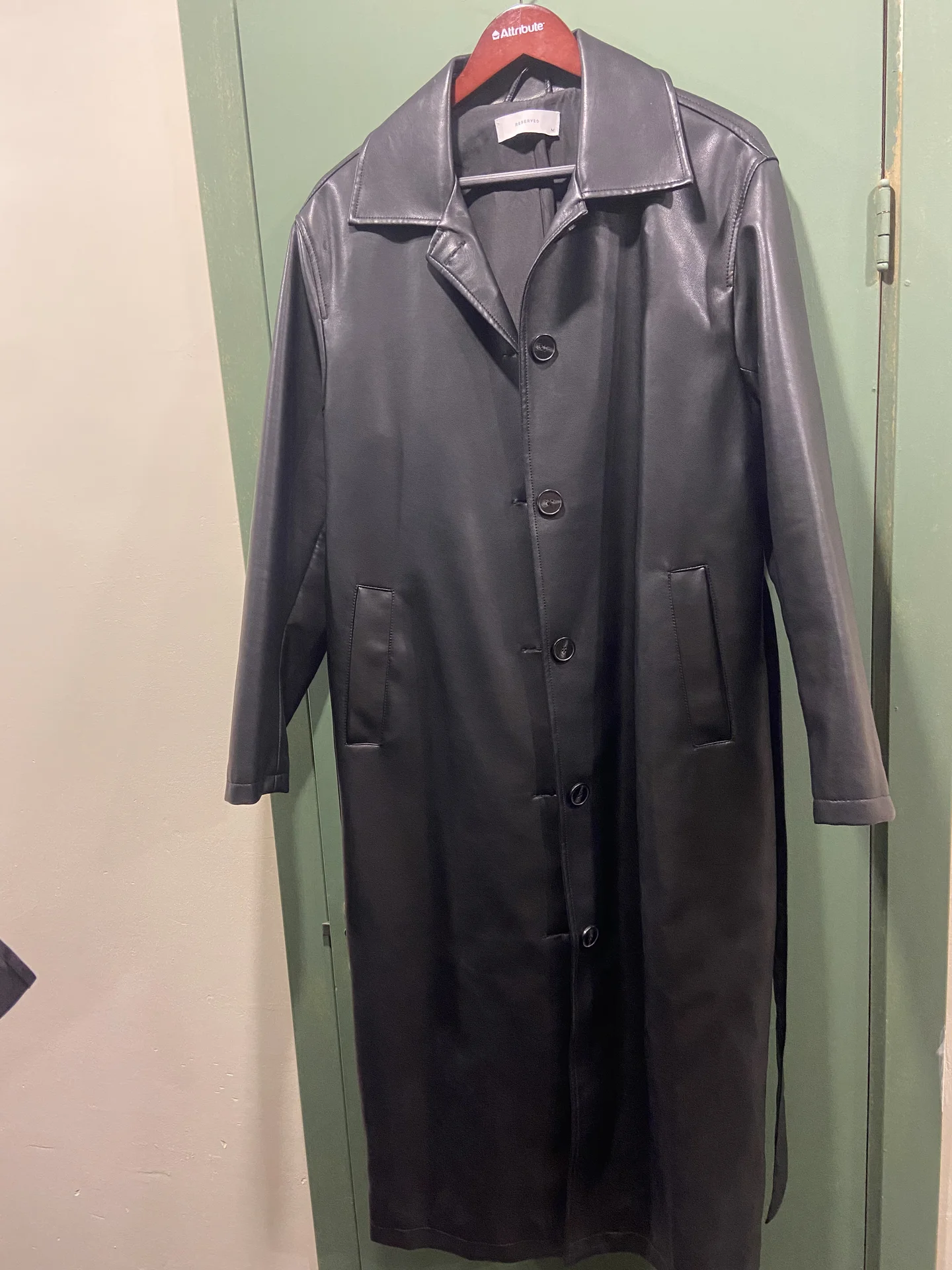 Пальто кож зам Reserved 46р - изображение 1