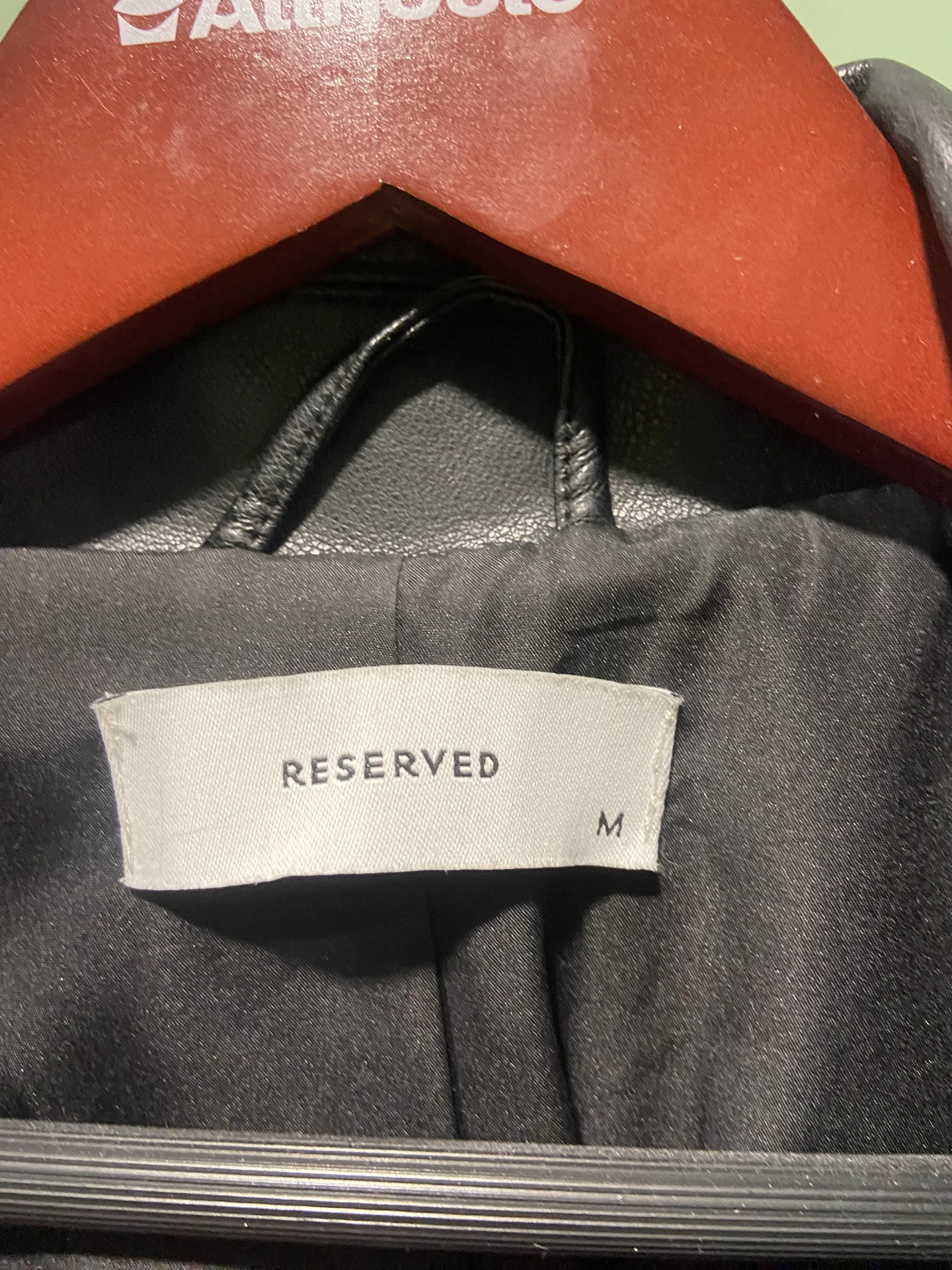 Пальто кож зам Reserved 46р - миниатюра 2