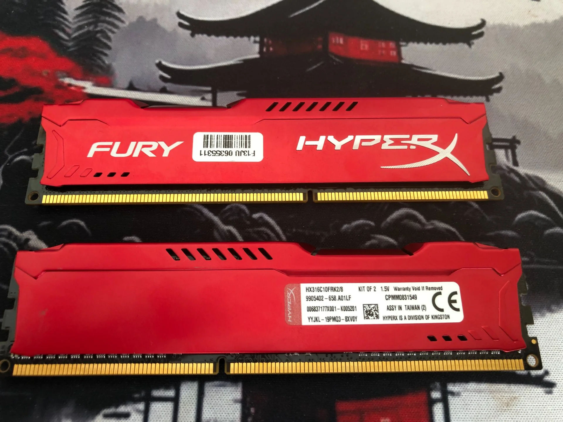 Оперативная память DDR3 8G 1600 - изображение 1