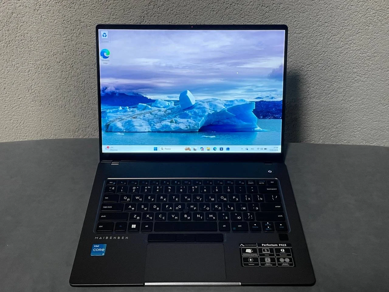 13.9" MAIBENBEN 3K IPS Сенсор i3/8/512 Металл - миниатюра 3