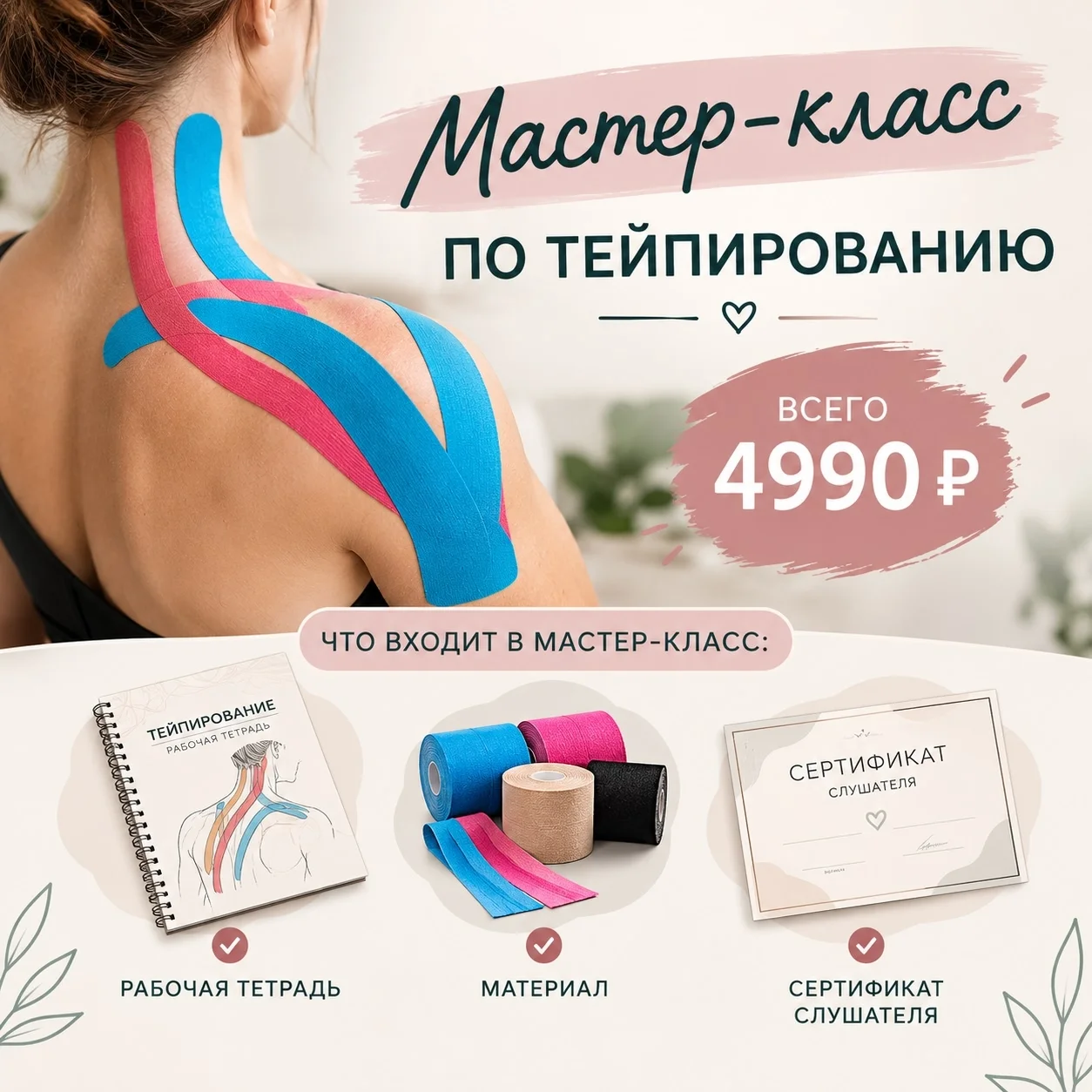 Мастер-класс по тейпированию - изображение 1