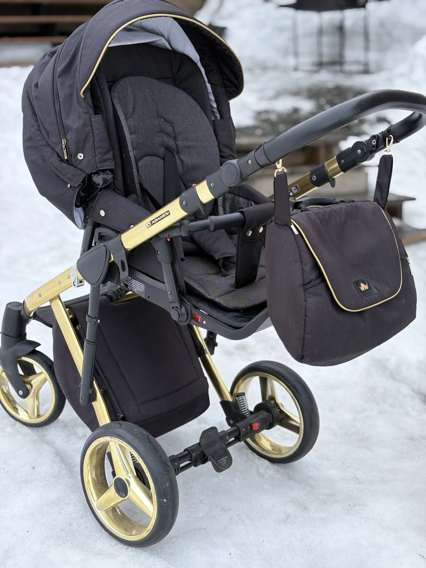Коляска adamex chantal 2в1 - миниатюра 13