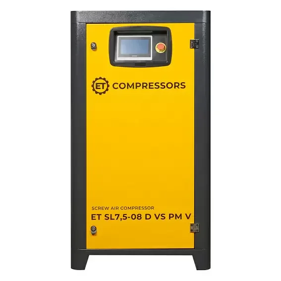 Винтовой компрессор ET-Compressors SL 7,5-08 D VS PM (IP23) - миниатюра 2