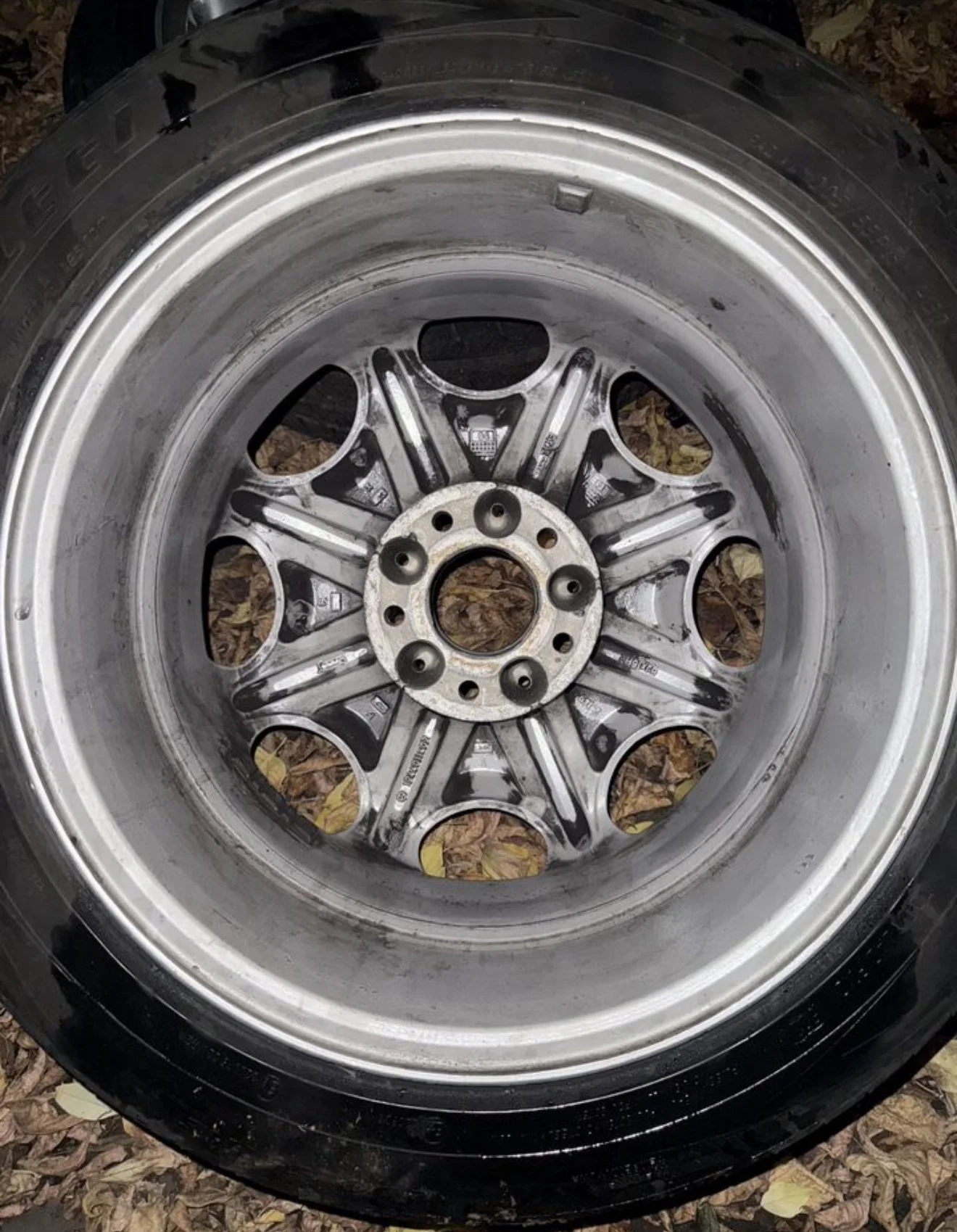 Комплект колес Ромашки R16 на Mercedes W124 E500 - миниатюра 5