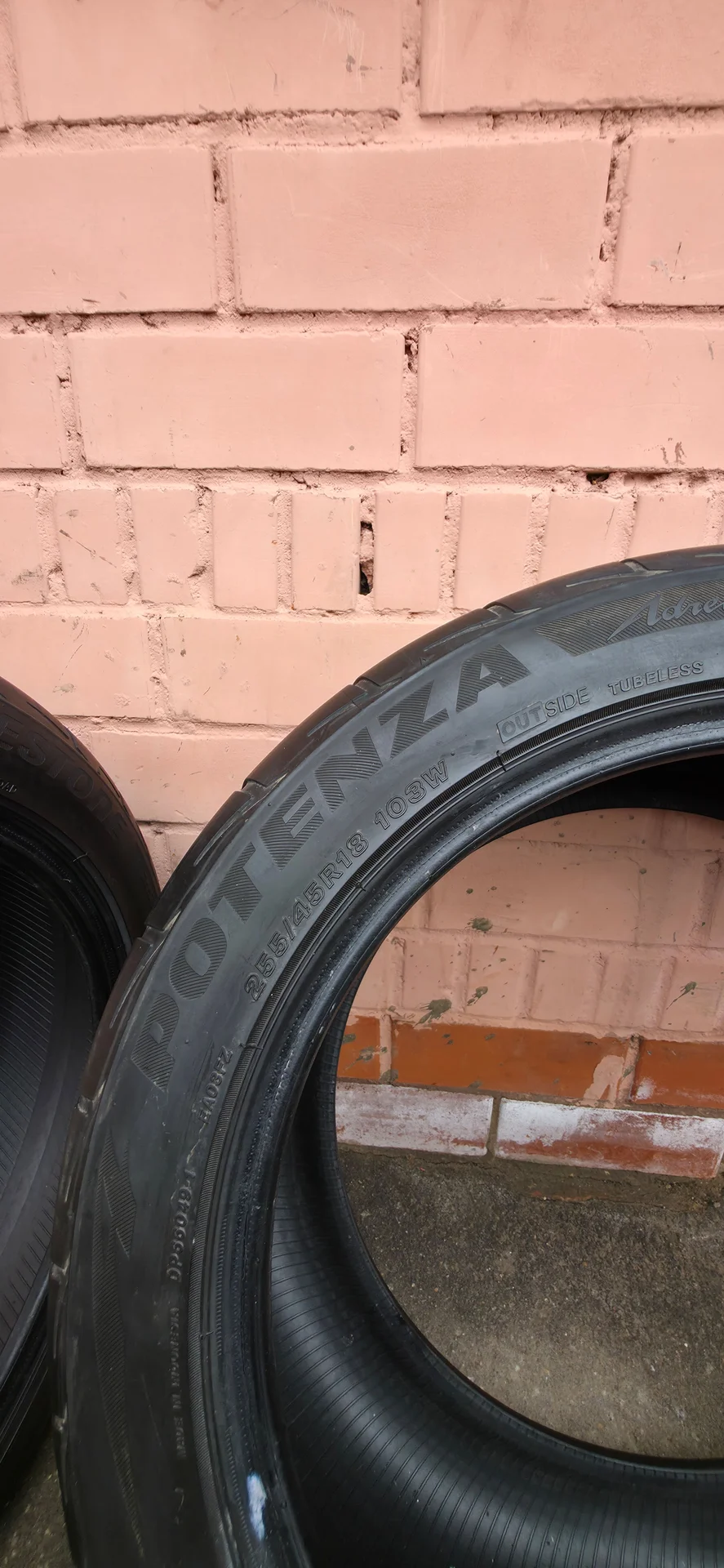 Летние шины 255/45 r18 Bridgestone - миниатюра 7