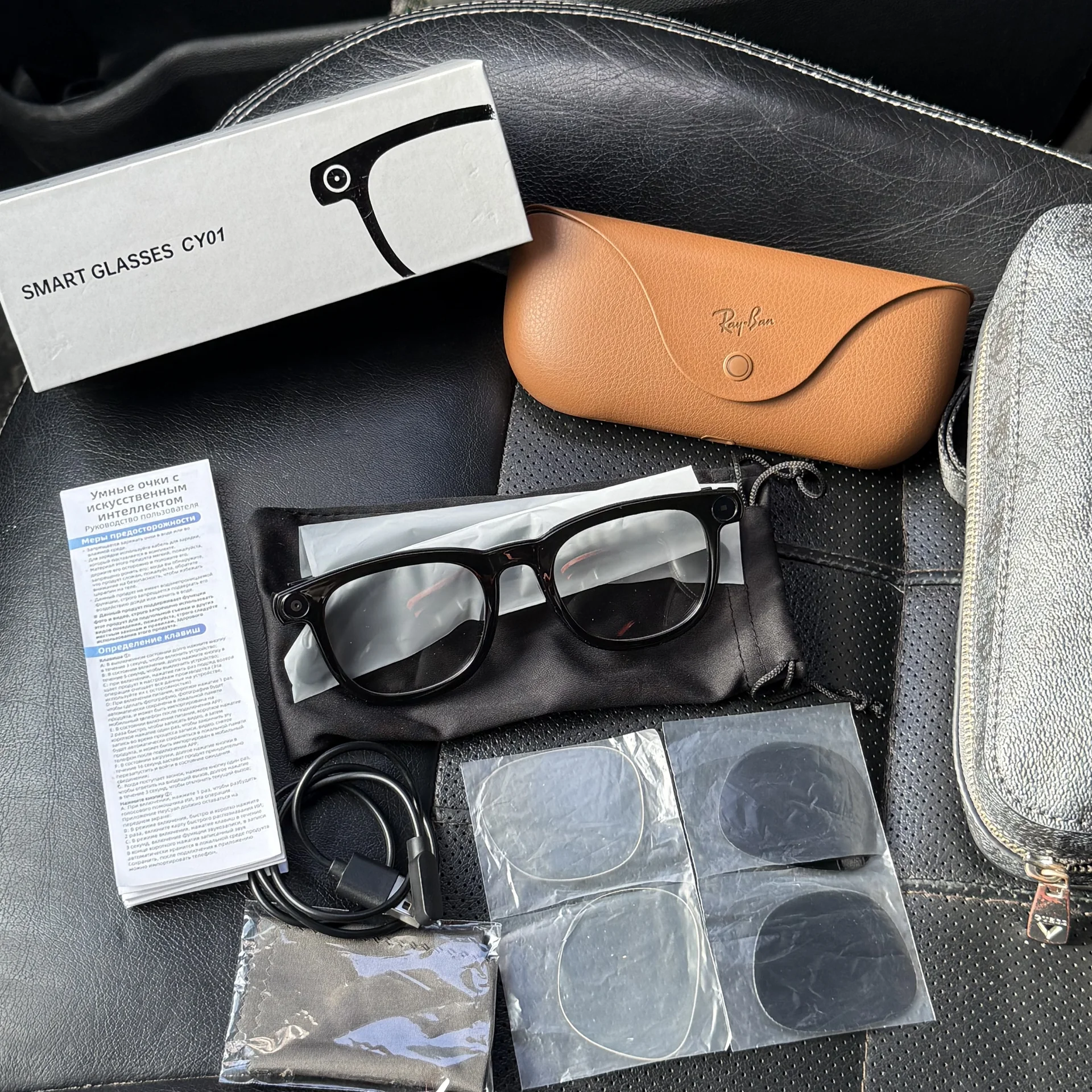 Очки Ray-Ban с камерой - миниатюра 2