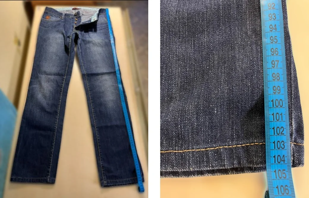 Джинсы бренда Tailor Cut на 4 пуговицах - миниатюра 3