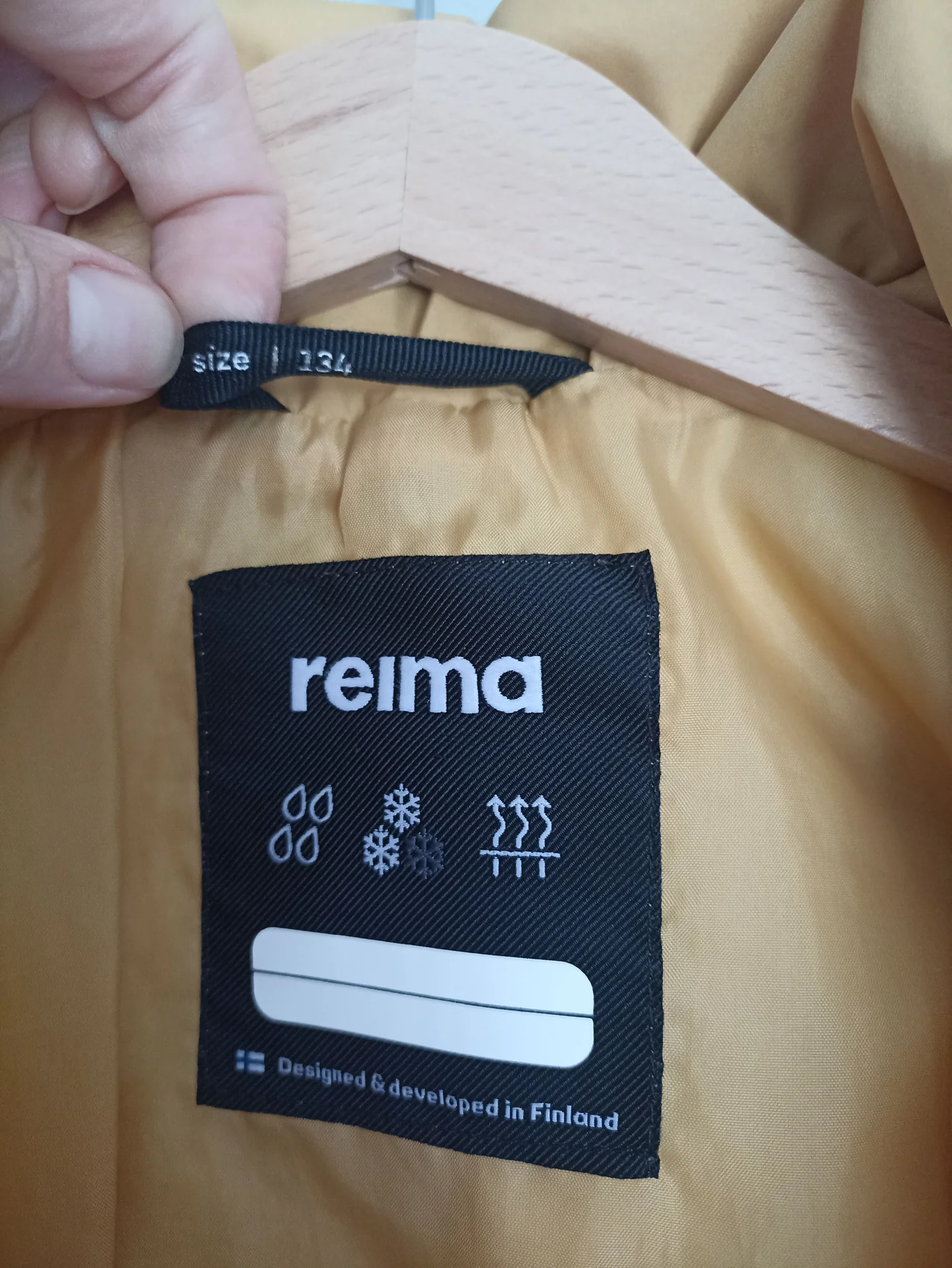 Куртка для девочки весна Reima 134 - миниатюра 5