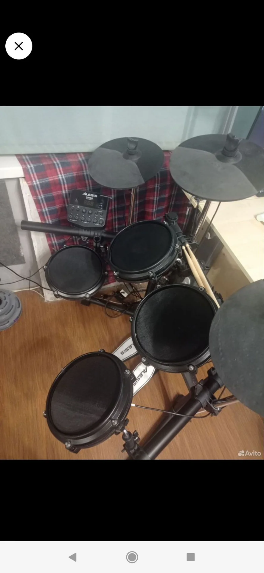 Электронные барабаны Alesis Turbo Mesh Kit - миниатюра 2