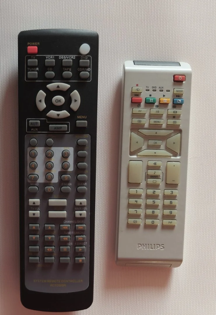 Пульты Philips RC1683701 (RC1683702) и аналог Marantz RC5300SR - изображение 1