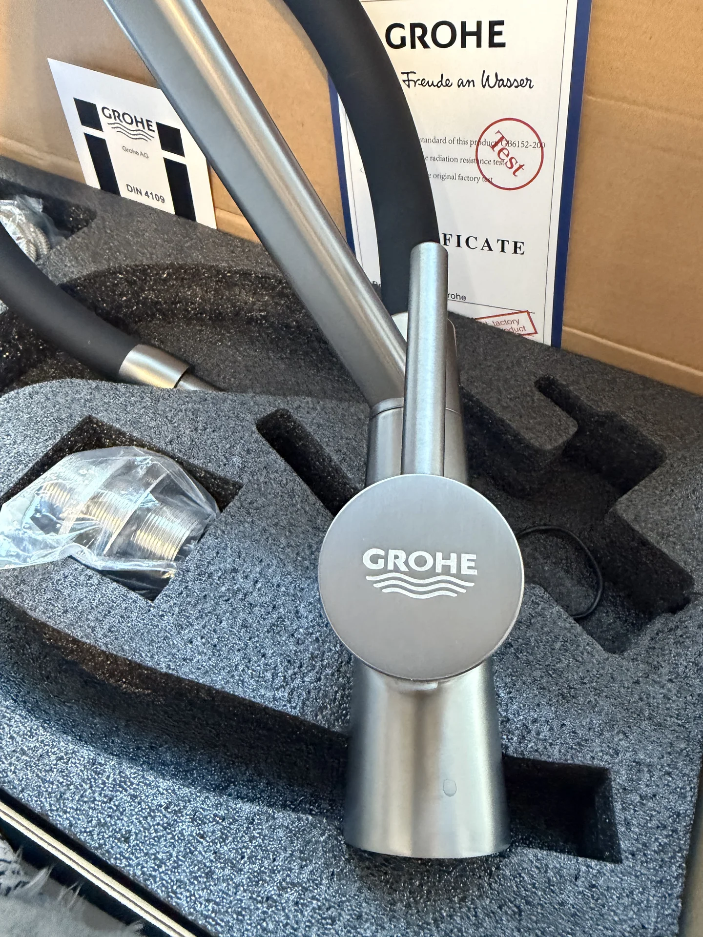 Кухонный смеситель с фильтром питьевой grohe - миниатюра 7