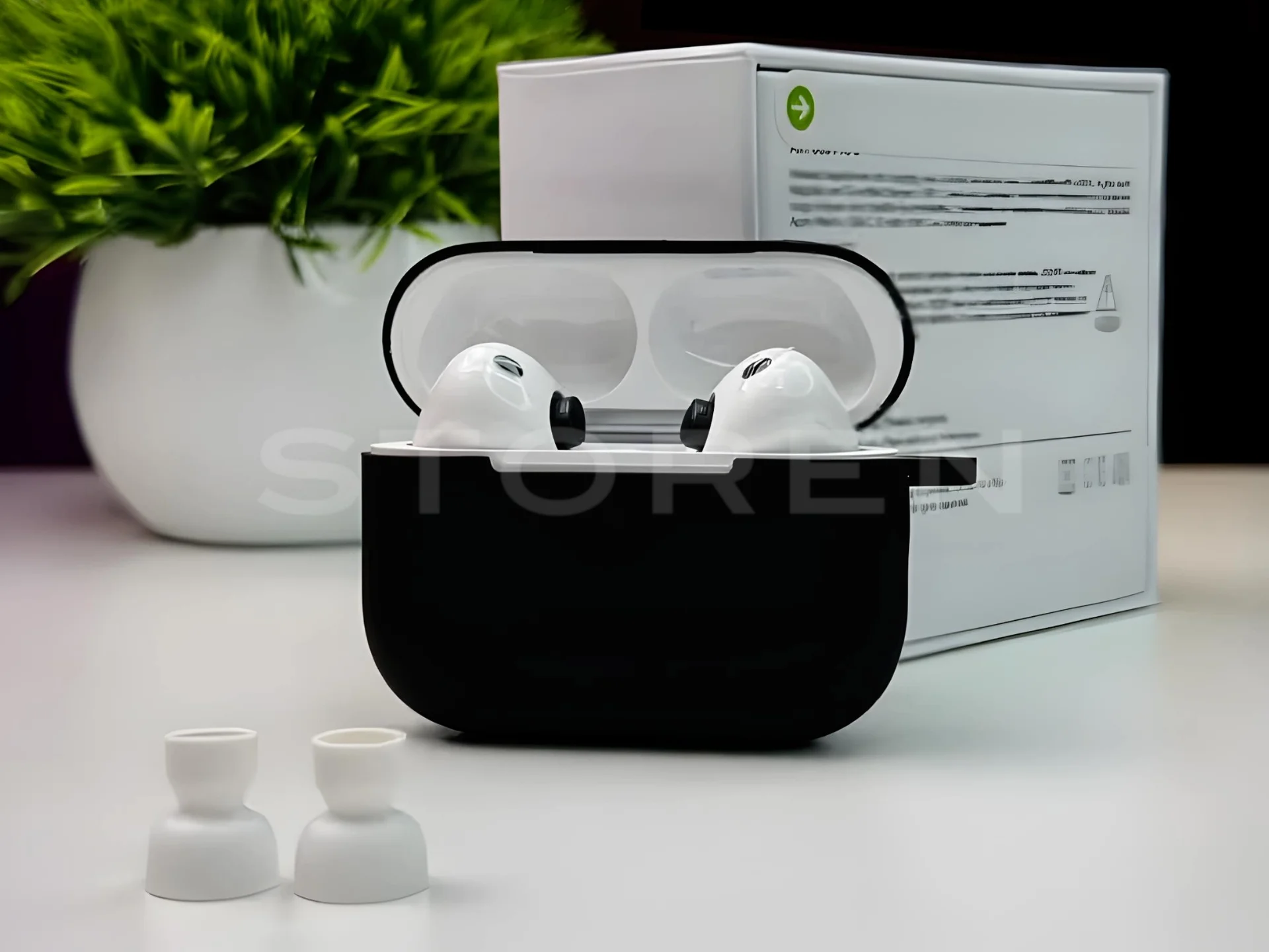 Наушники AirPods Pro3 с шумоподавлением + подарок - миниатюра 5