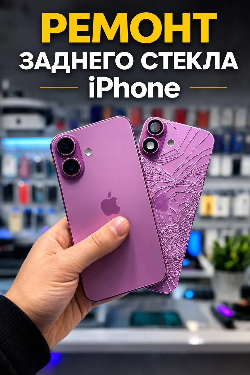 Замена, переклейка стекла iPhone, iPad, AppleWatch - миниатюра 2