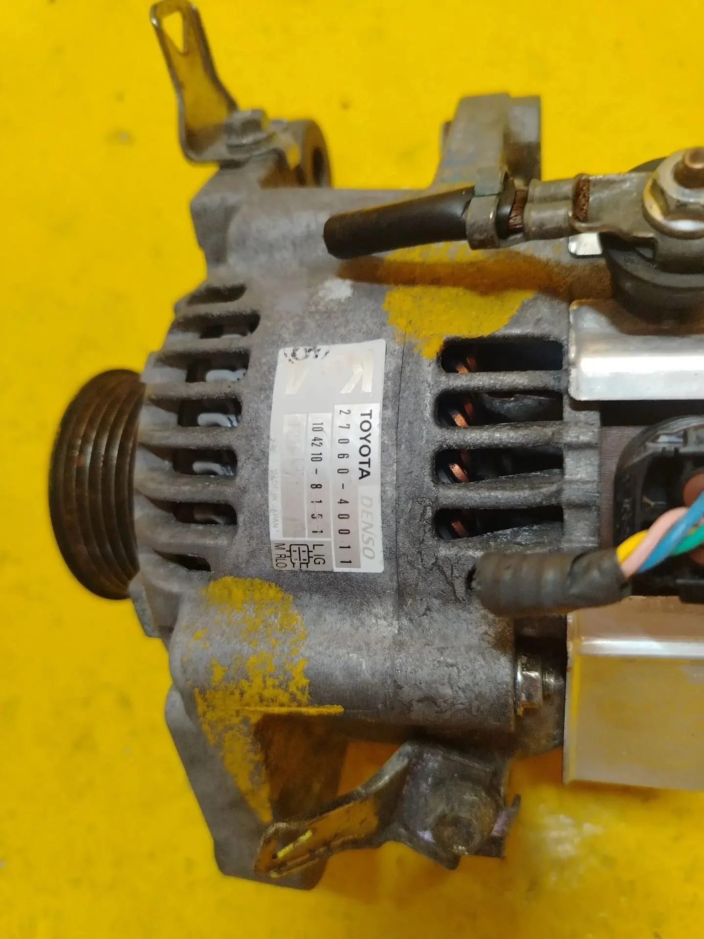 Генератор 1.0 1KR-FE 1KRFE TOYOTA тойота
Контракт - миниатюра 5