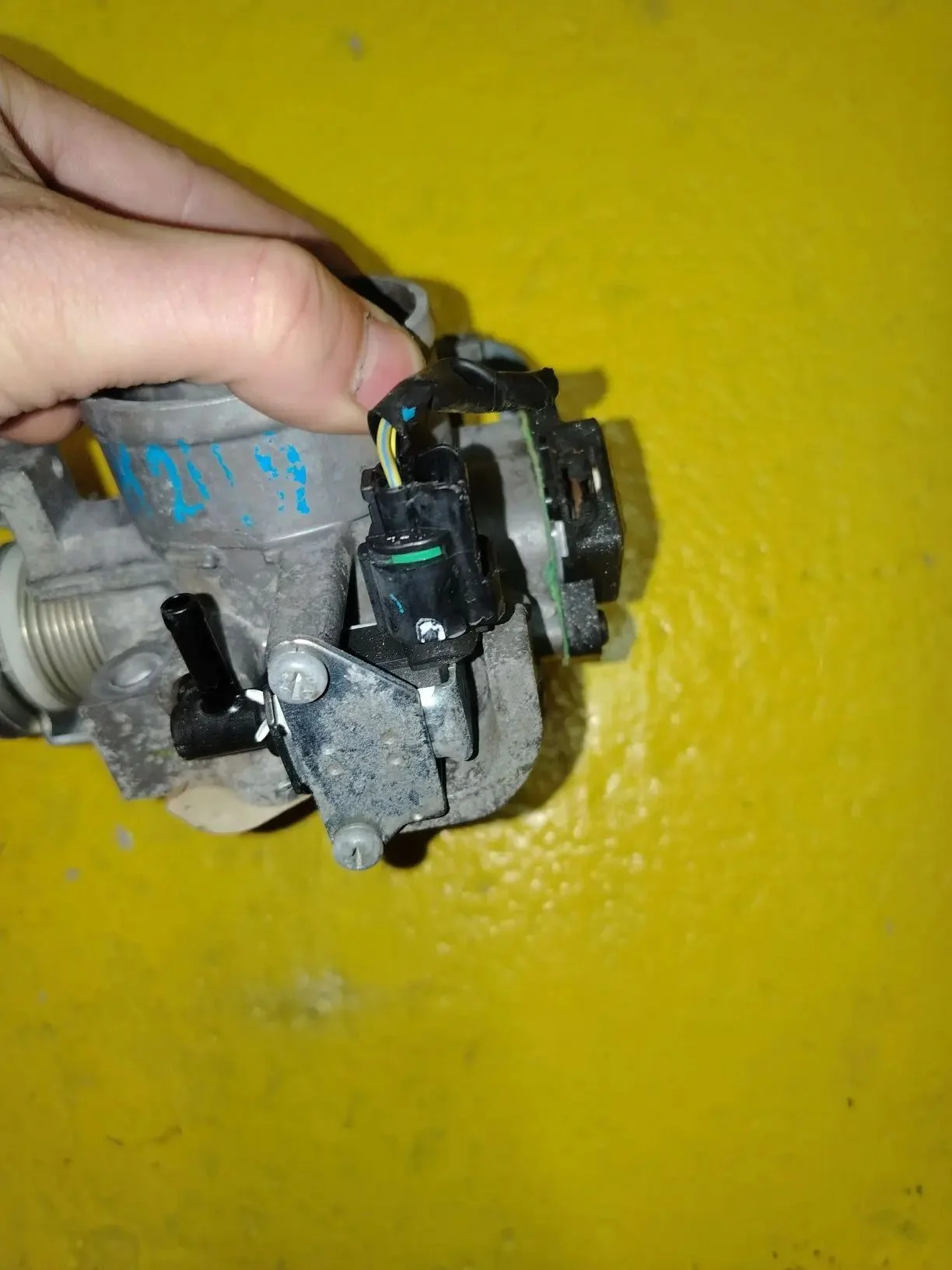 Дроссельная заслонка Honda elysion RR1 K24A (контр - миниатюра 3