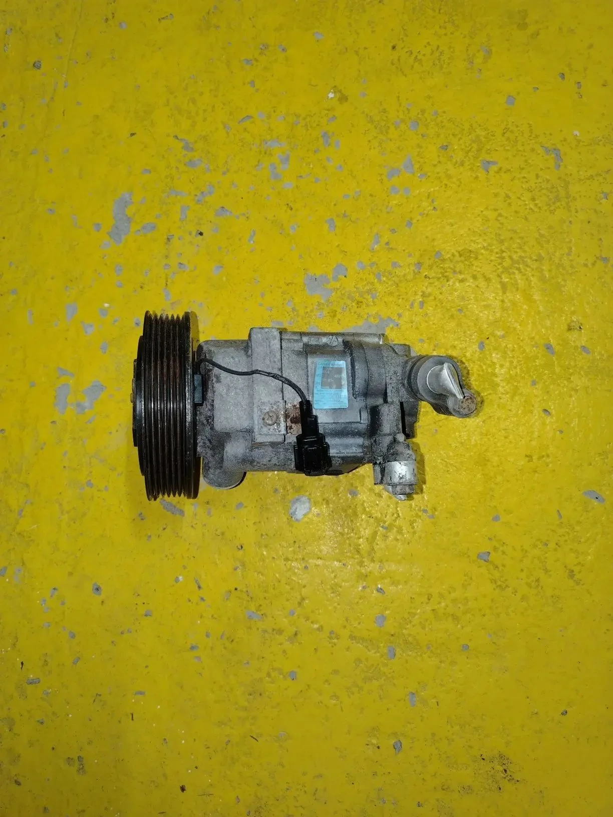 Компрессор кондиционера 1.5 QG15 1.8 QG18 NISSAN - миниатюра 6