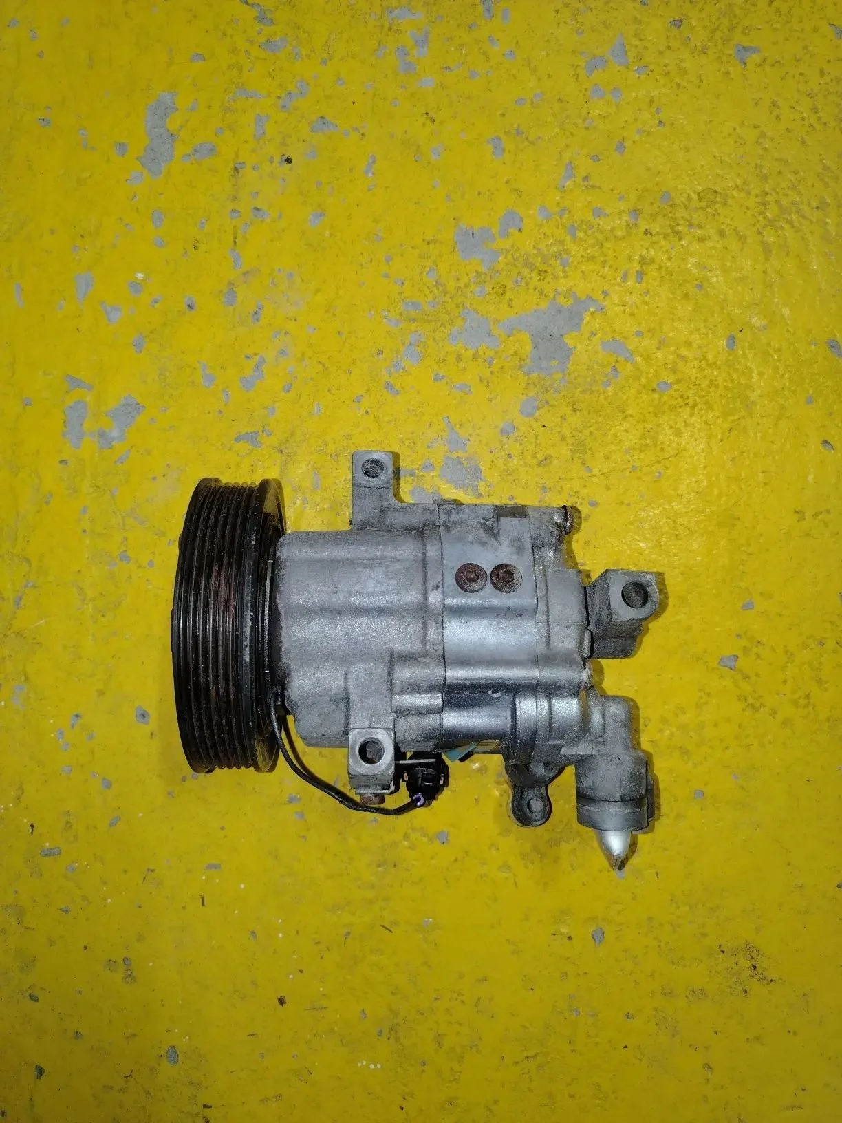 Компрессор кондиционера 1.5 QG15 1.8 QG18 NISSAN - миниатюра 8