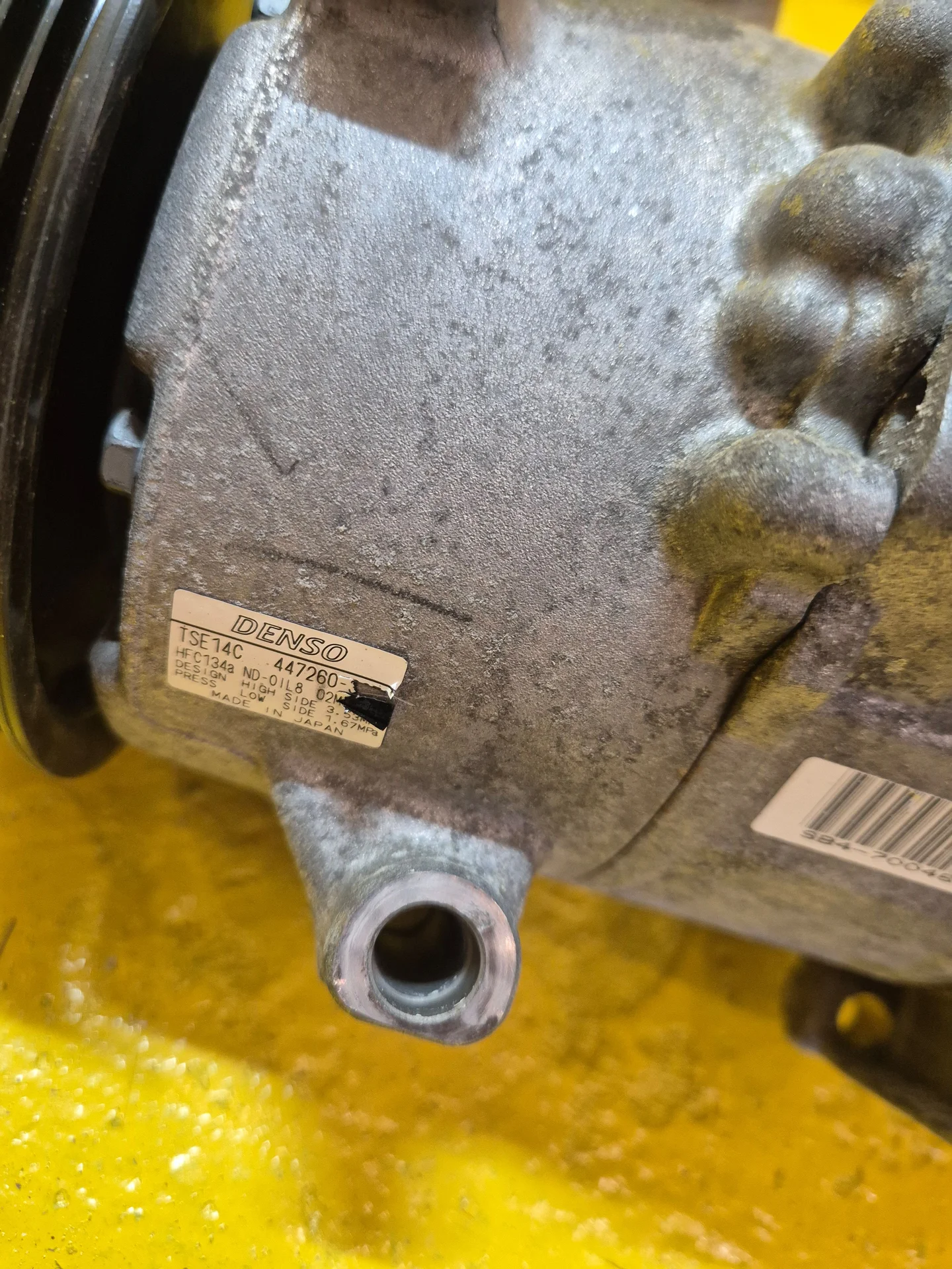 компрессор кондиционера
2.0 1AZFE 1AZ-FE TOYOTA CA - миниатюра 5