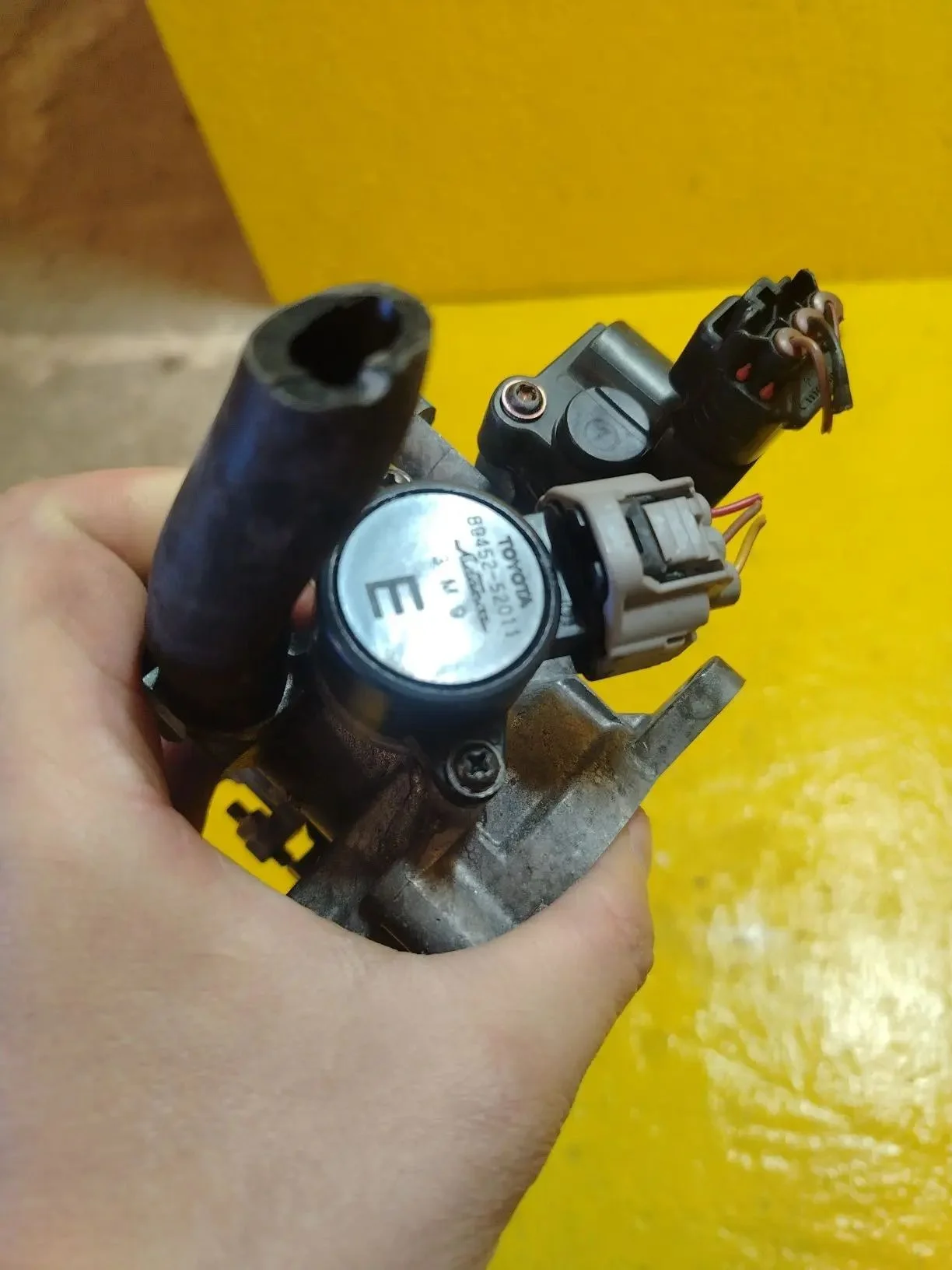 Дроссельная заслонка 1.0 1SZ-FE 1SZFE TOYOTA тойот - миниатюра 6