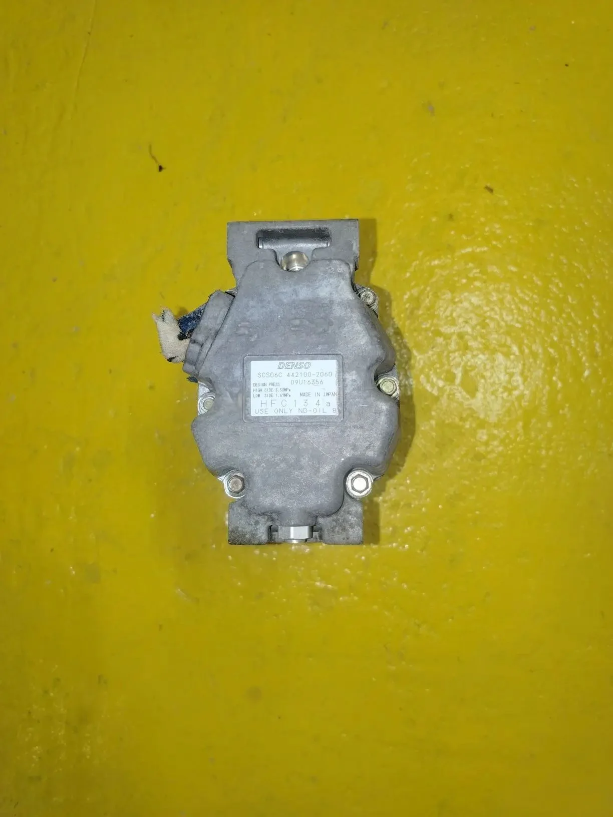Компрессор кондиционера Toyota 1.5 1NZ-FE 1NZFE 1. - миниатюра 2
