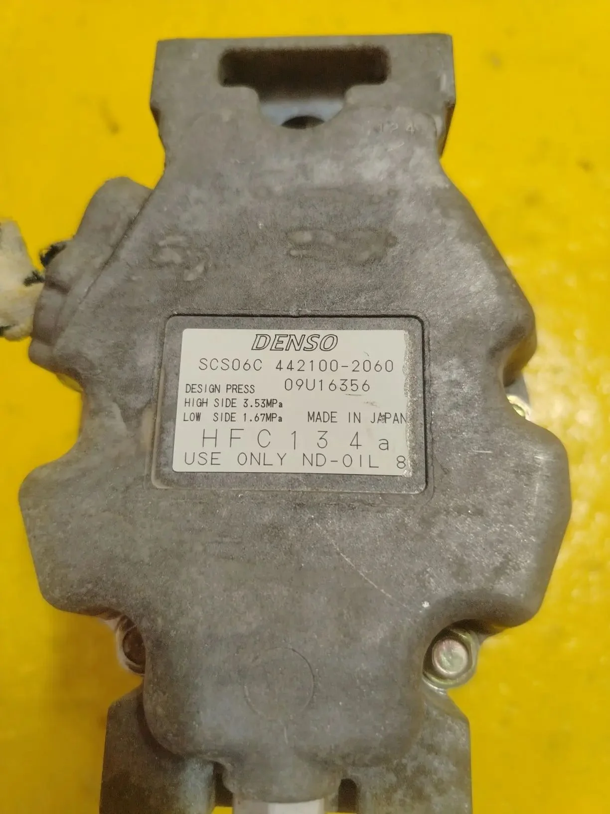 Компрессор кондиционера Toyota 1.5 1NZ-FE 1NZFE 1. - миниатюра 3