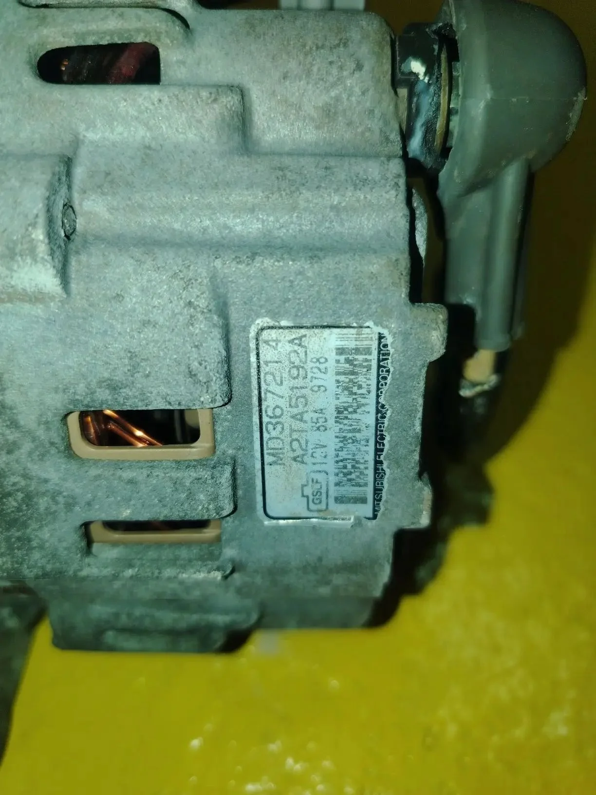 Генератор 1.3 4G13 1.5 4G15 1.6 4G18 mitsubishi - миниатюра 7