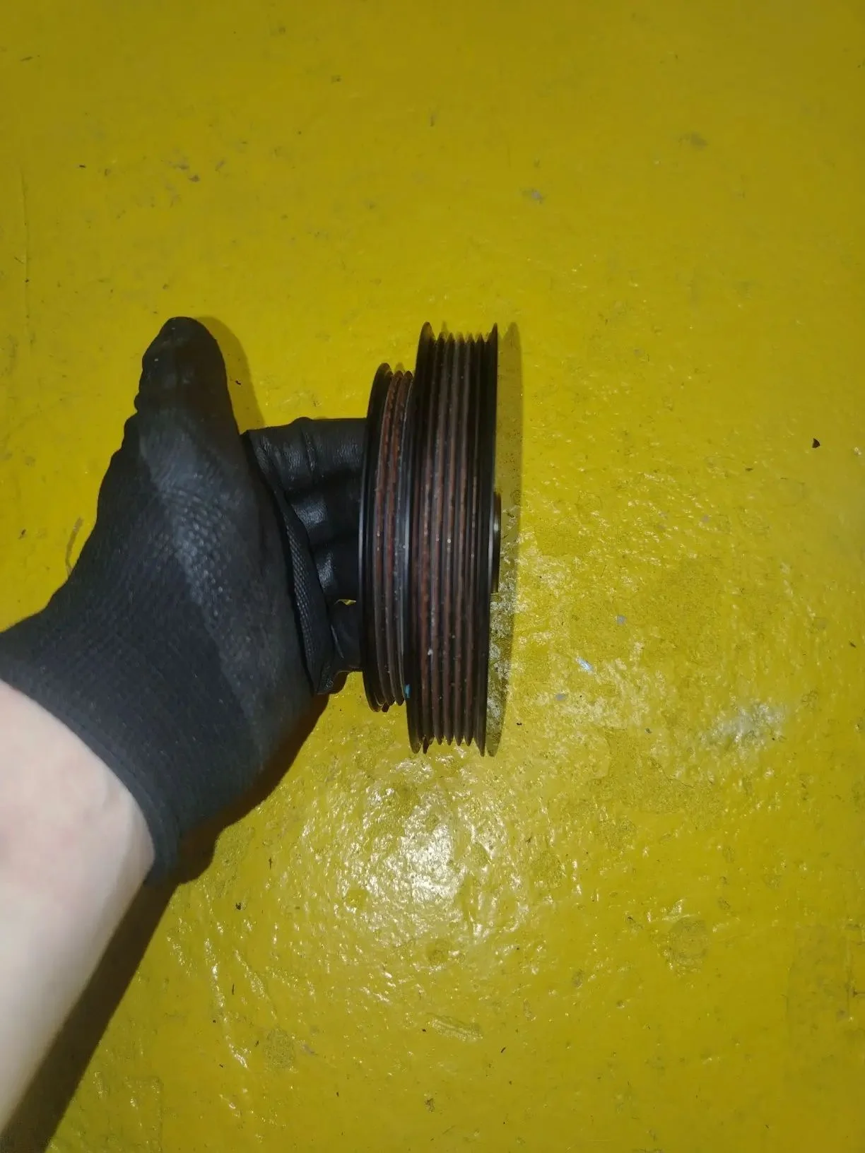 Шкив коленвала 1.5 1.6 1.8 QG15 QG16 QG18 NISSAN н - миниатюра 3