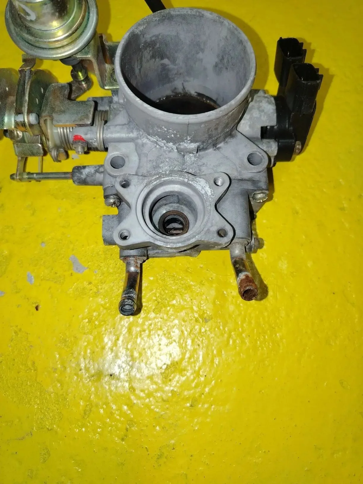 Дроссельная заслонка 2.0 SR20 DE SR20DE ниссан NIs - миниатюра 5