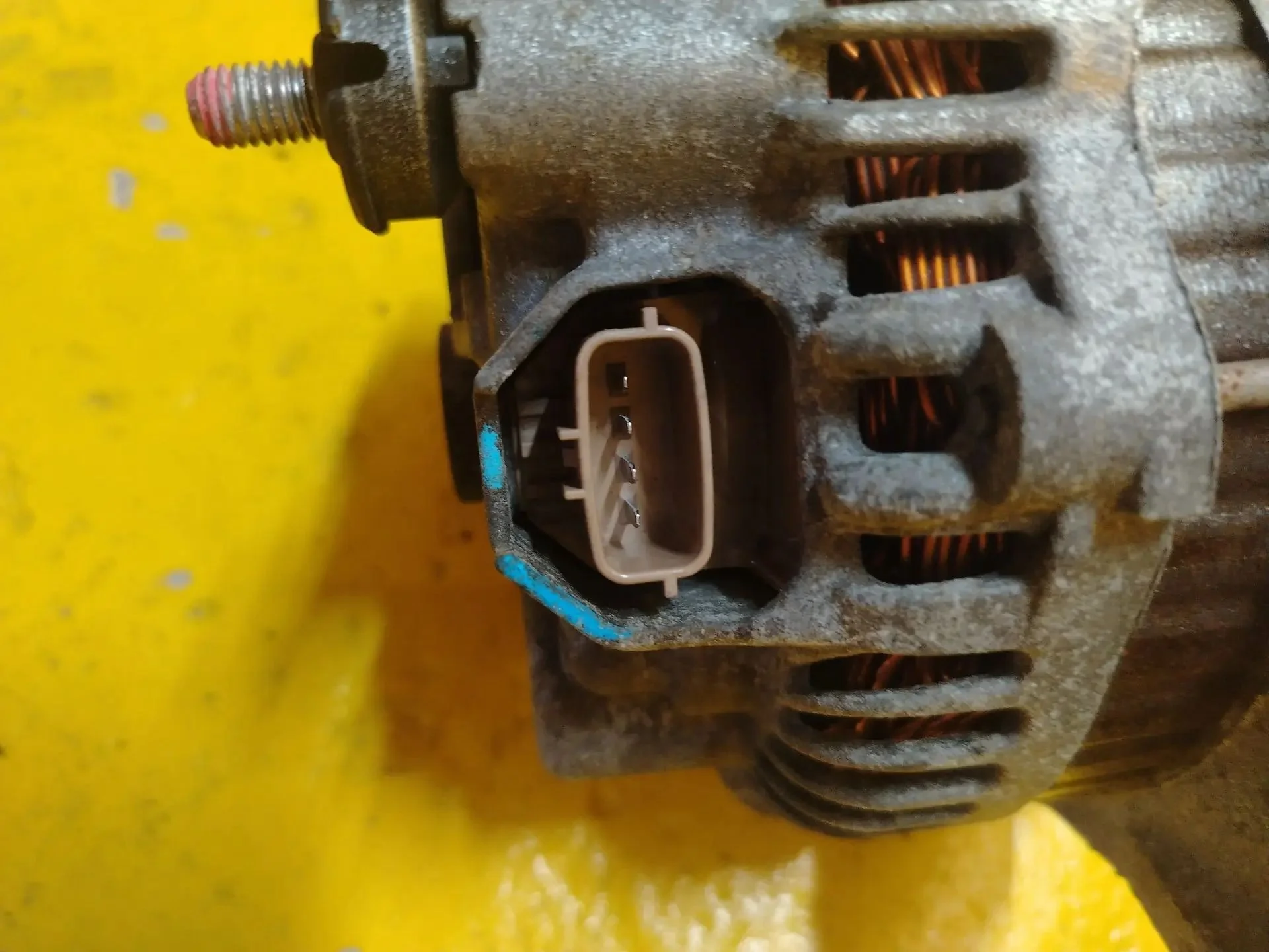 Генератор Mitsubishi Lancer 4B10 4B11 4B12 (контра - миниатюра 6