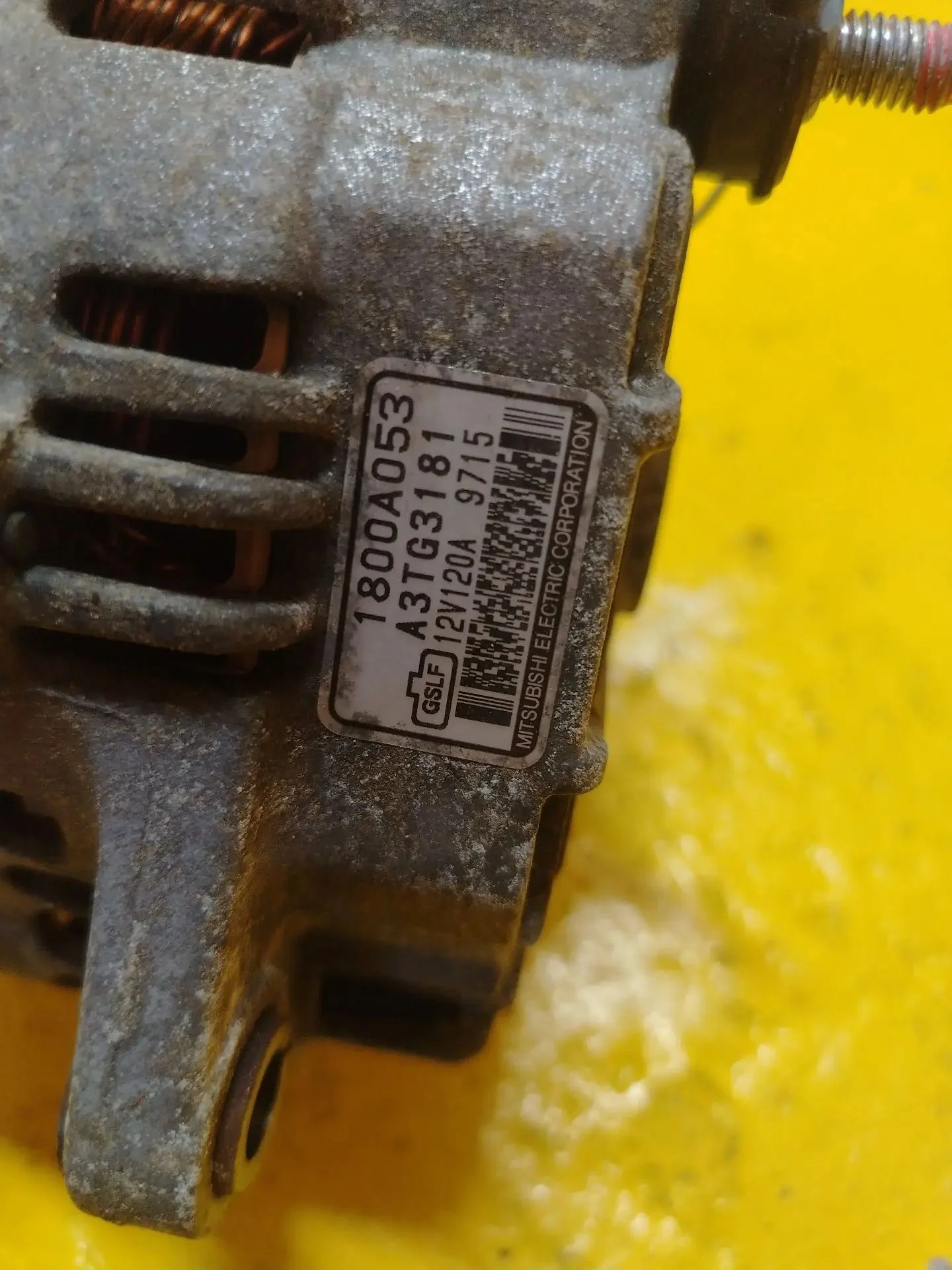 Генератор Mitsubishi Lancer 4B10 4B11 4B12 (контра - миниатюра 8