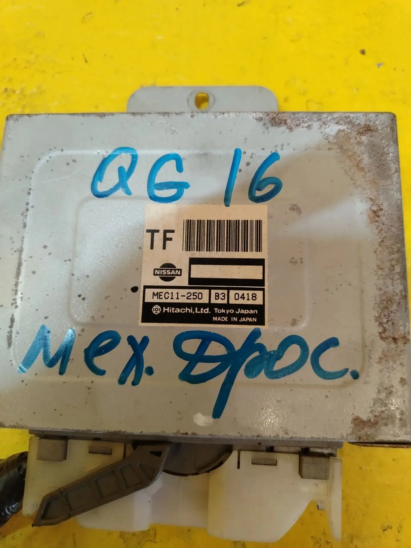 Блок управления двигателем эбу
Мозги
1.6 QG16DE QG - миниатюра 2