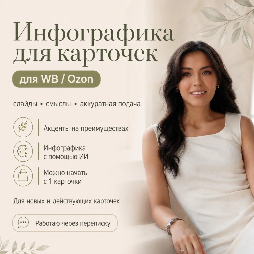 Инфографика для карточек Wildberries - изображение 1