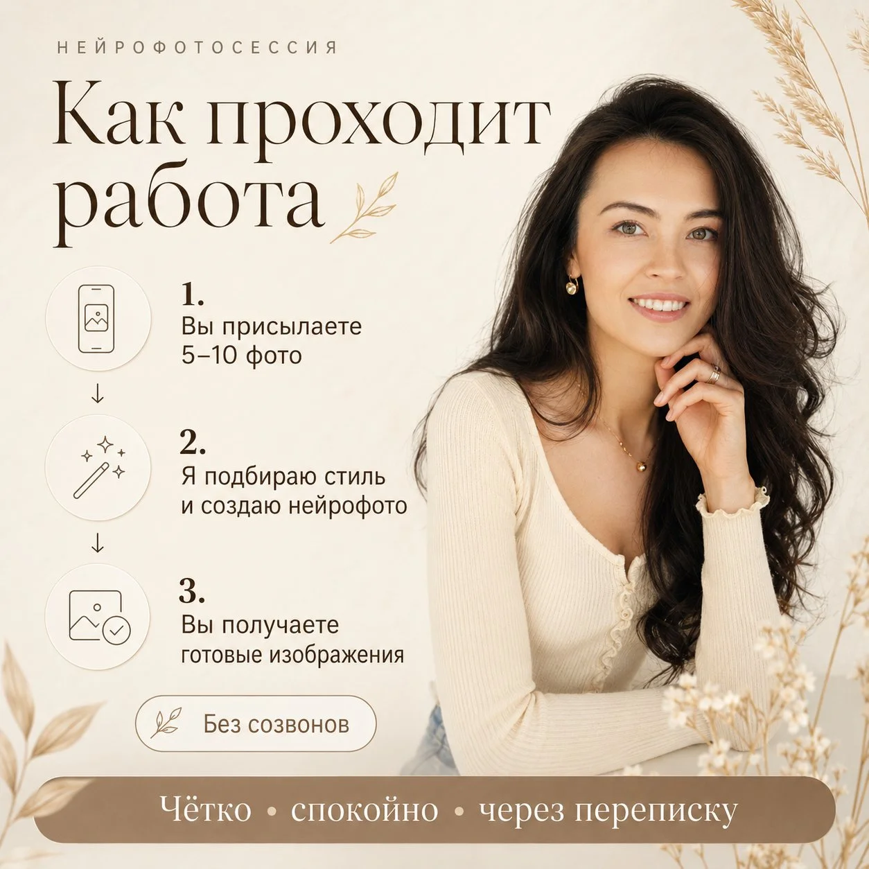 Нейрофотосессия по фото — для профиля и соцсетей - миниатюра 4