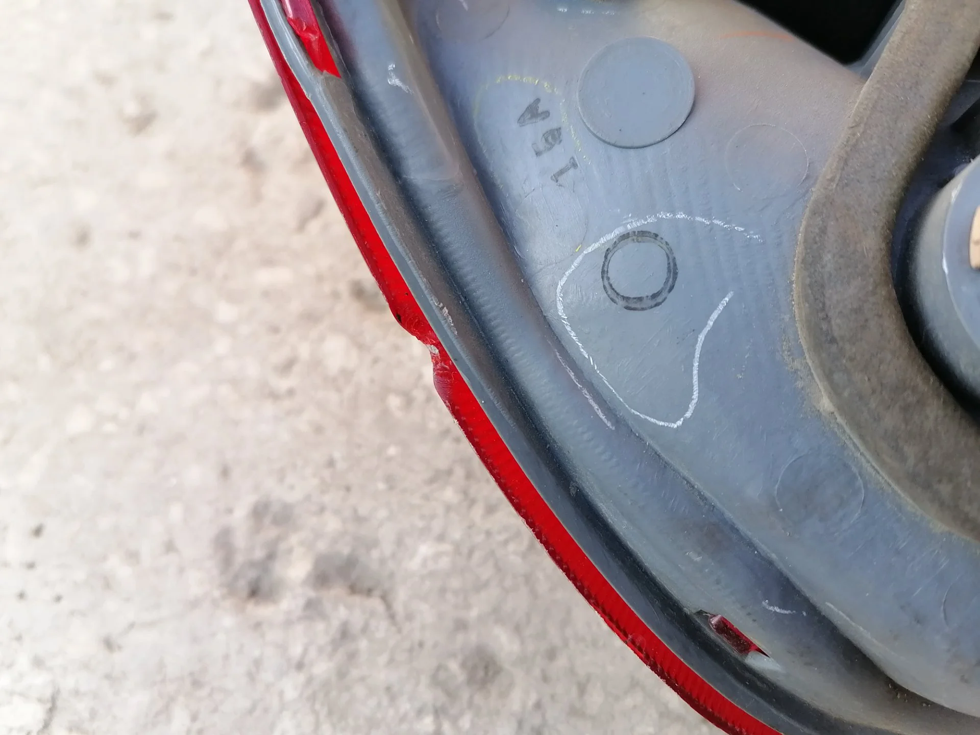 Фонарь задний правый Toyota Vitz SCP10 - миниатюра 5