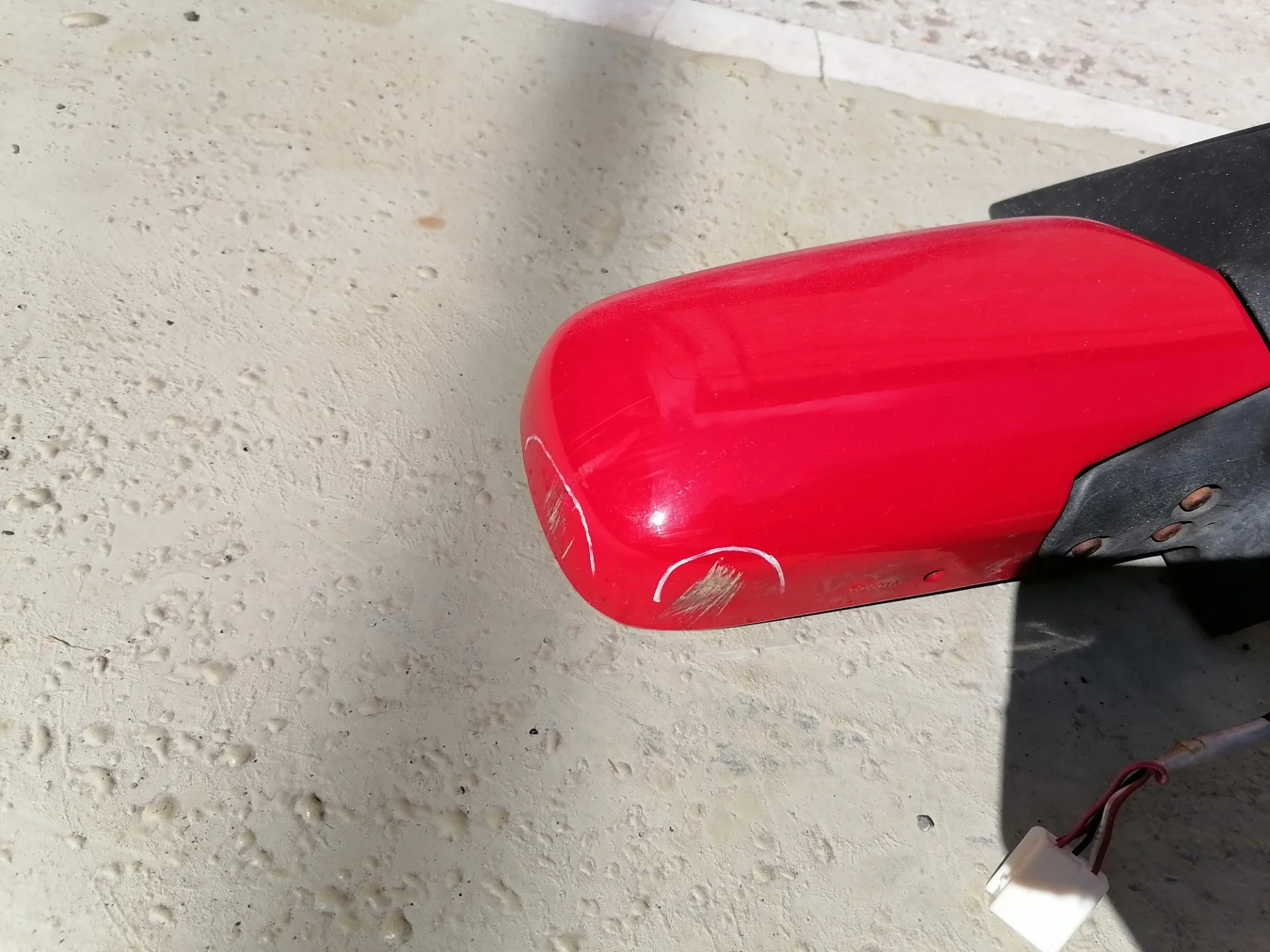 Зеркало правое Toyota Vitz SCP10 - миниатюра 3