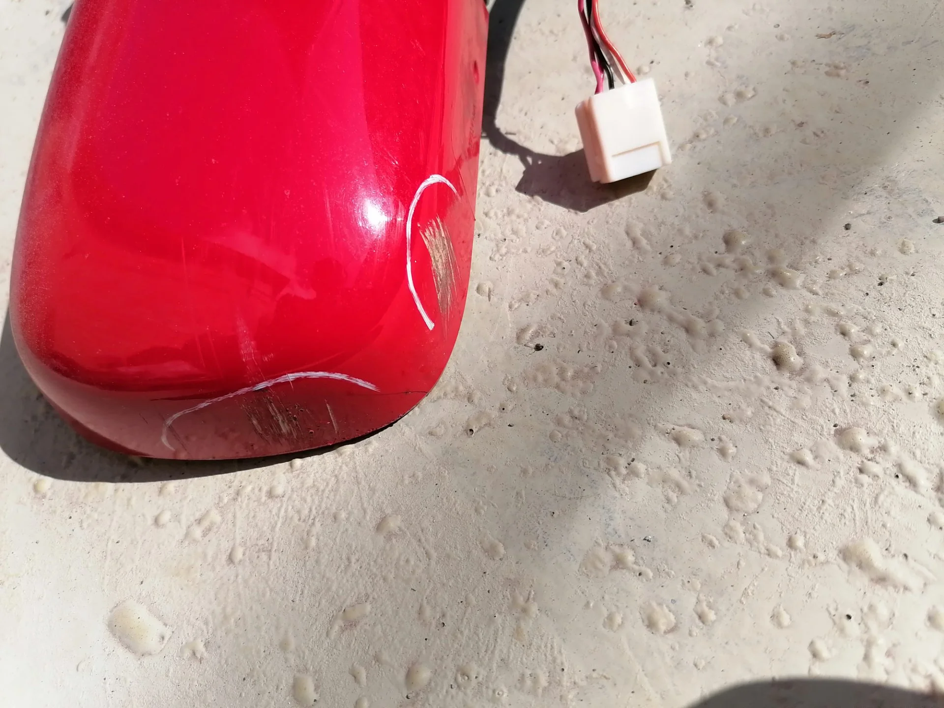 Зеркало правое Toyota Vitz SCP10 - миниатюра 4