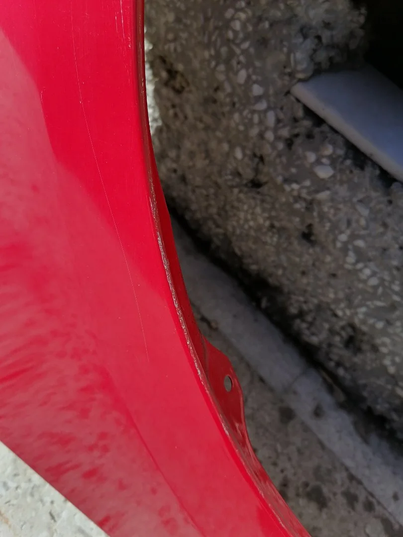 Крыло переднее правое Toyota Vitz, Yaris KSP 90 - миниатюра 3
