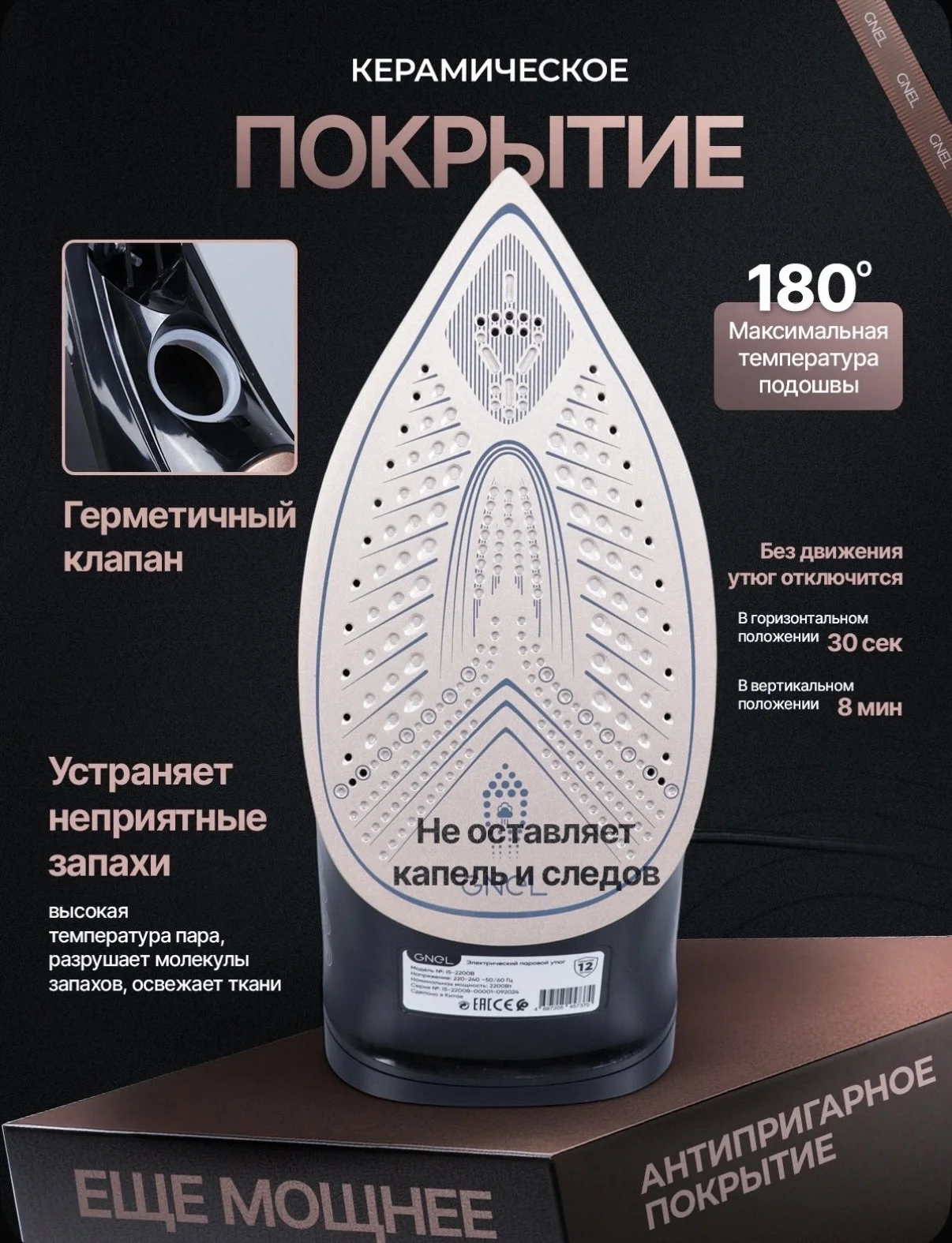 Электрический паровой утюг - изображение 1