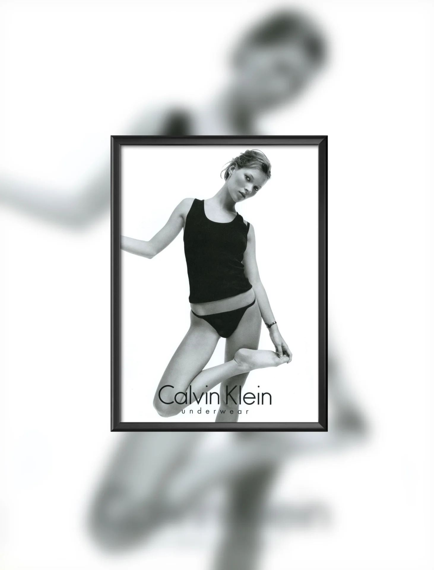 Постер Kate Moss Calvin Klein - изображение 1